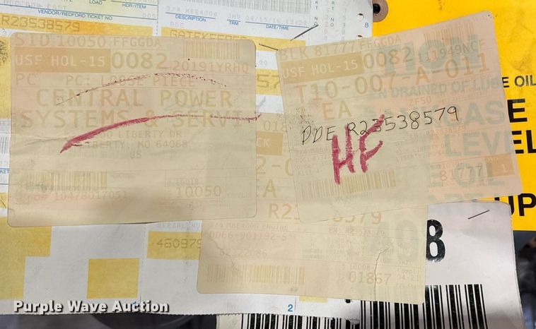 image for item DZ4135 Mercedes Benz  MBE 4000 engine