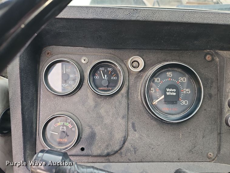 image for item EI8980 1987 Volvo White fuel truck