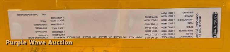 image for item EJ4574 2022 Freightliner Cascadia 126 semi truck