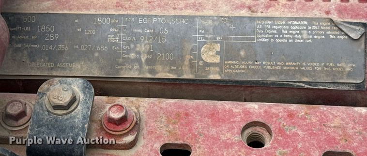 image for item EJ8773 2013 Kenworth T800 semi truck