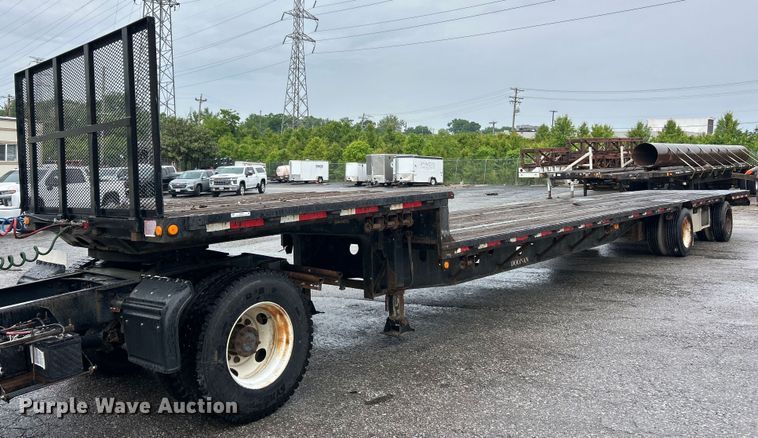 image for item EK8072 2000 Doonan 482DB14 drop deck trailer