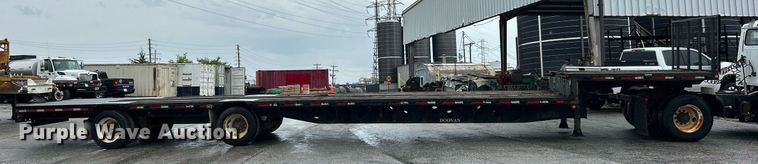 image for item EK8072 2000 Doonan 482DB14 drop deck trailer