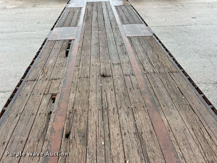 image for item EK8072 2000 Doonan 482DB14 drop deck trailer