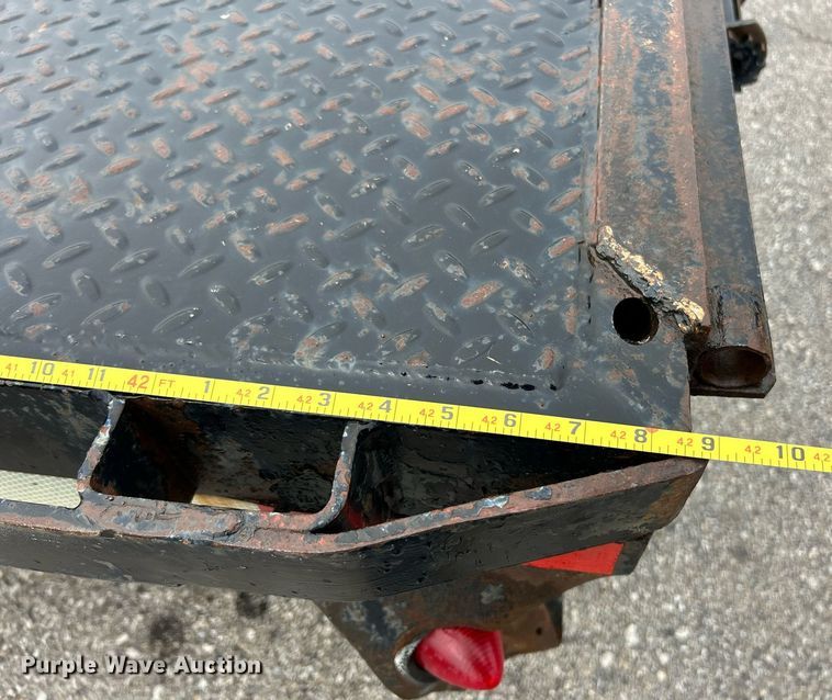 image for item EK8072 2000 Doonan 482DB14 drop deck trailer