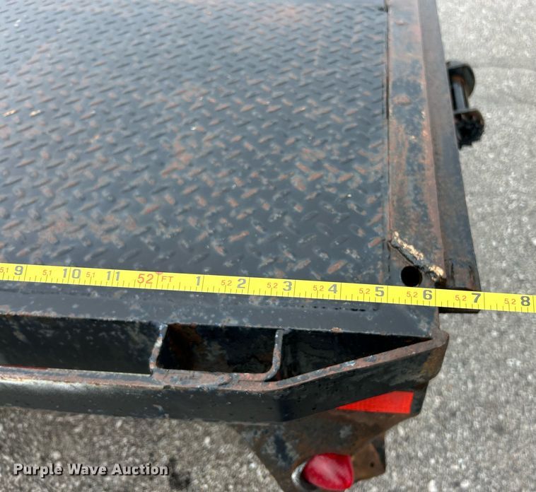 image for item EK8072 2000 Doonan 482DB14 drop deck trailer