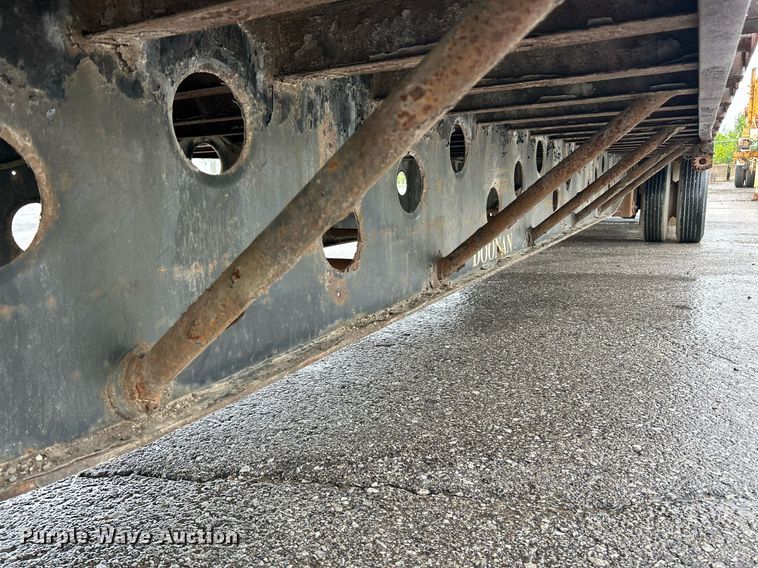 image for item EK8072 2000 Doonan 482DB14 drop deck trailer