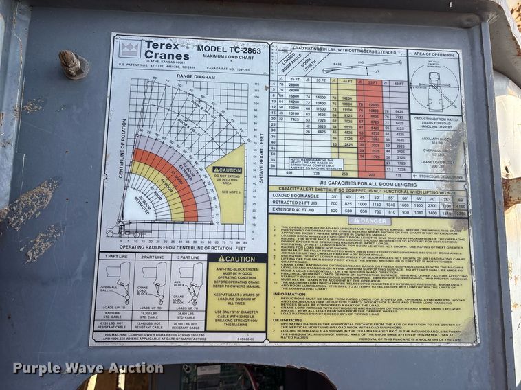 image for item EM2525 2000 International 4700 crane truck
