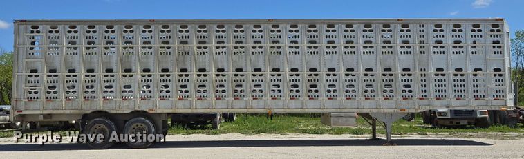 image for item EM7266 2009 Barrett livestock trailer