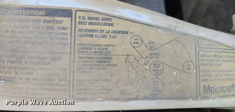 image for item EM7269 1999 Ford F450 Super Duty dump truck