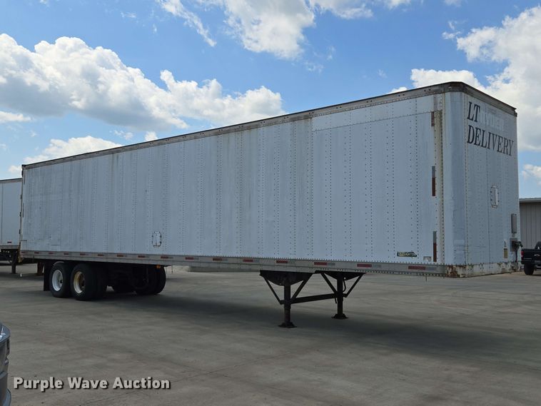 image for item EM7284 1996 Stoughton  dry van trailer