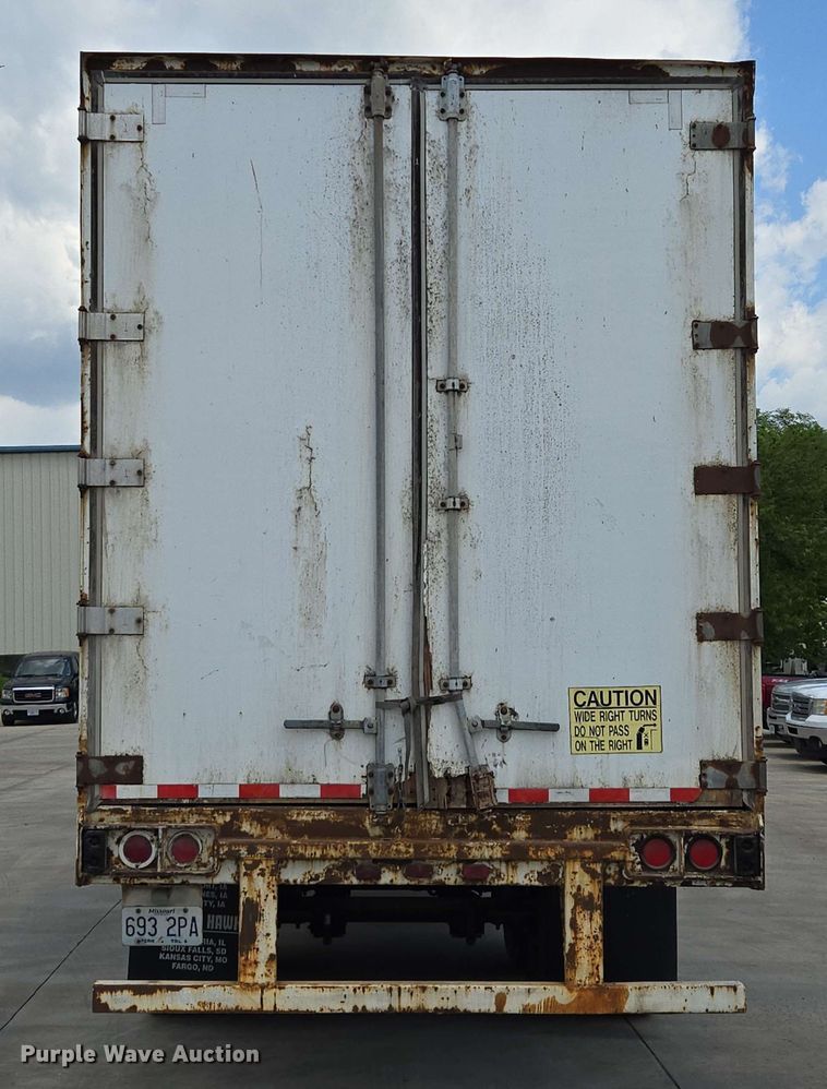 image for item EM7284 1996 Stoughton  dry van trailer