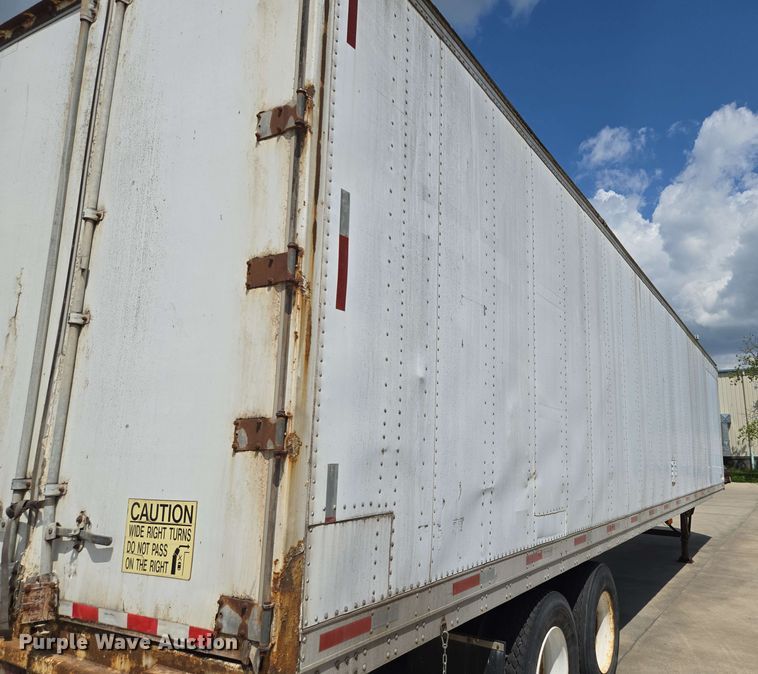 image for item EM7284 1996 Stoughton  dry van trailer