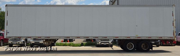 image for item EM7285 1995 Utility Trailer Manufacturer dry van trailer