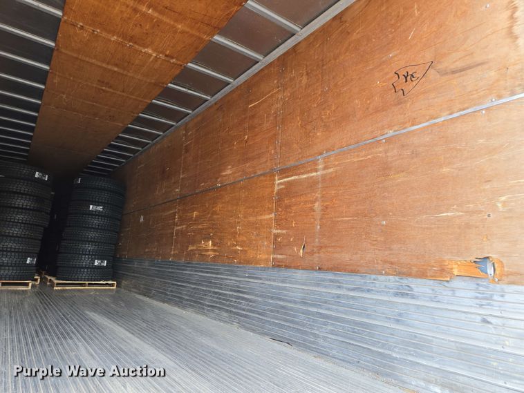 image for item EM7285 1995 Utility Trailer Manufacturer dry van trailer