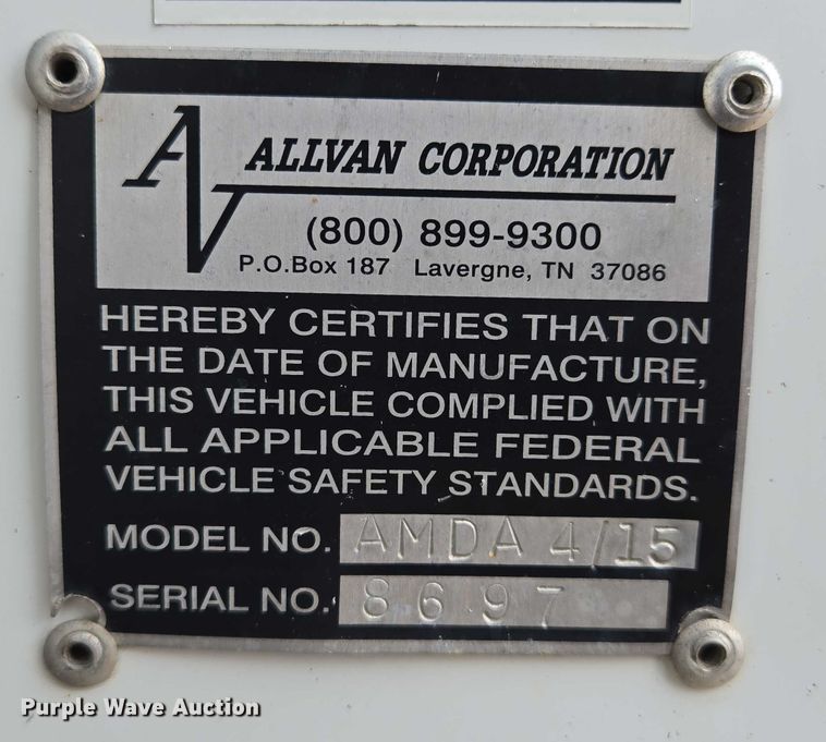 image for item EM7342 2013 International MA035 box truck