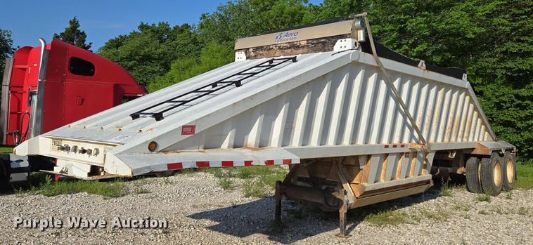 image for item EN8999 2012 Construction Trailer Specialists bottom dump trailer