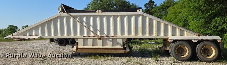 image for item EN8999 2012 Construction Trailer Specialists bottom dump trailer