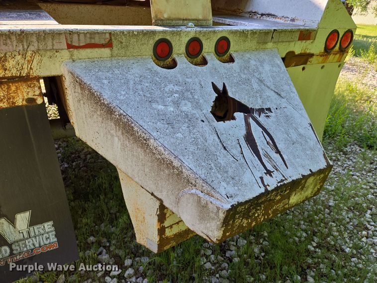 image for item EN8999 2012 Construction Trailer Specialists bottom dump trailer