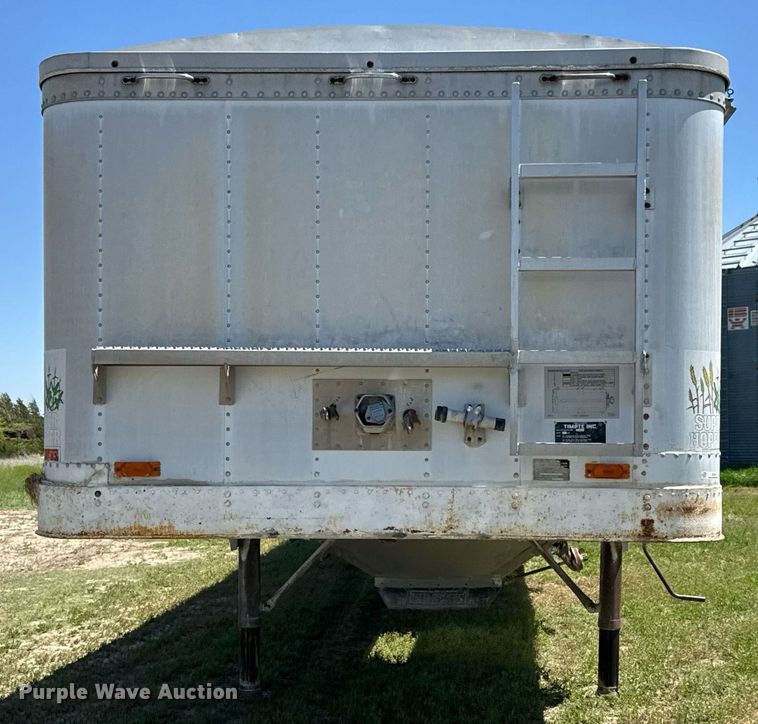 image for item EQ1427 1987 Timpte Super Hopper grain trailer