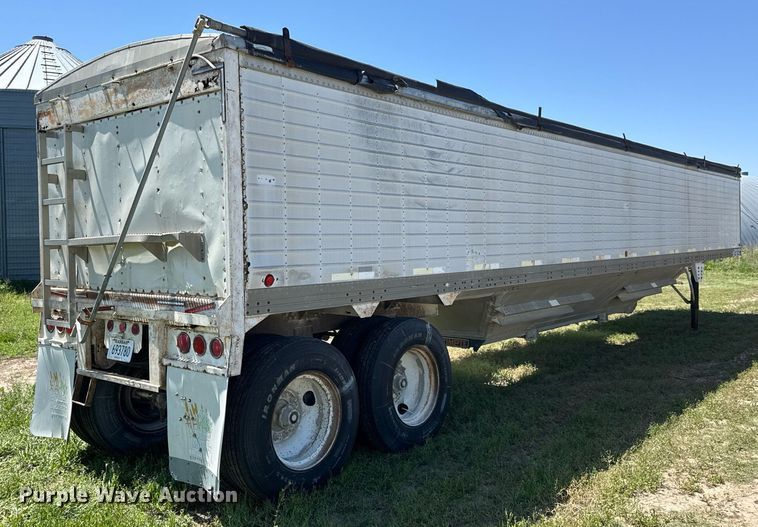 image for item EQ1427 1987 Timpte Super Hopper grain trailer