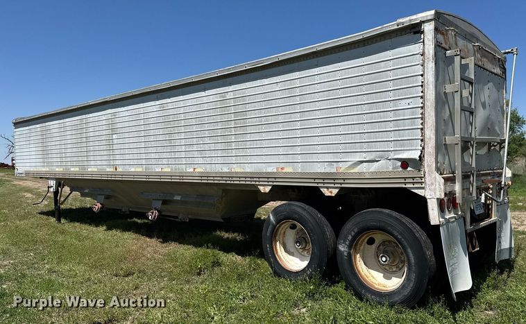 image for item EQ1427 1987 Timpte Super Hopper grain trailer