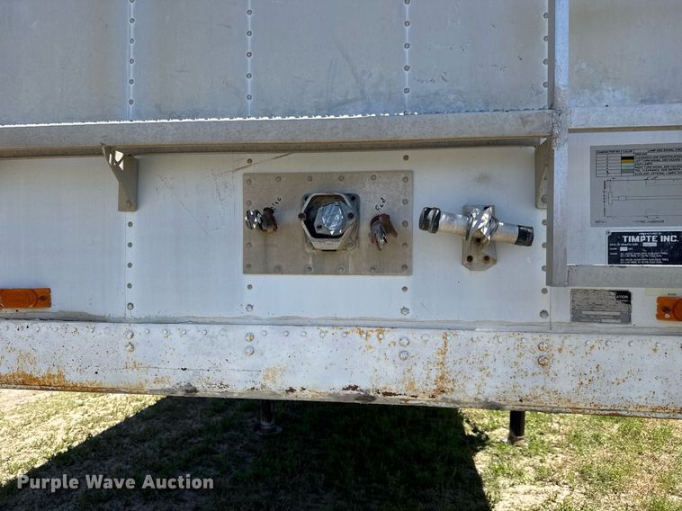 image for item EQ1427 1987 Timpte Super Hopper grain trailer