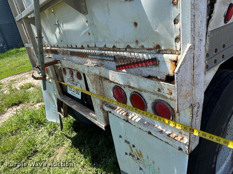 image for item EQ1427 1987 Timpte Super Hopper grain trailer
