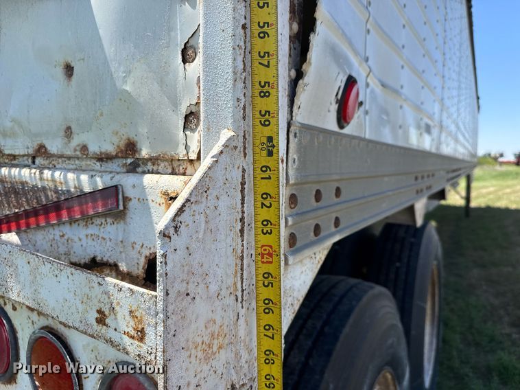 image for item EQ1427 1987 Timpte Super Hopper grain trailer