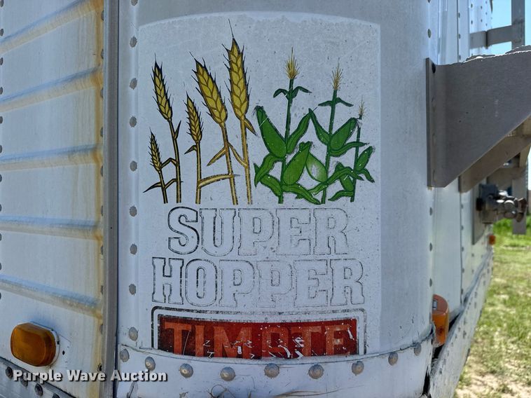 image for item EQ1427 1987 Timpte Super Hopper grain trailer