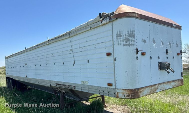 image for item EQ1433 1974 Timpte grain trailer