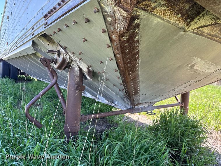 image for item EQ1433 1974 Timpte grain trailer