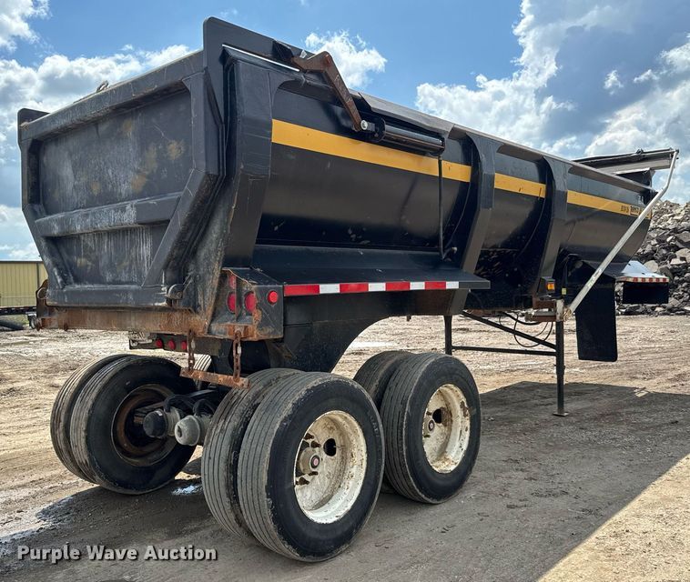 image for item EQ1500 2009 Ranco Anvil ED24-26 end dump trailer