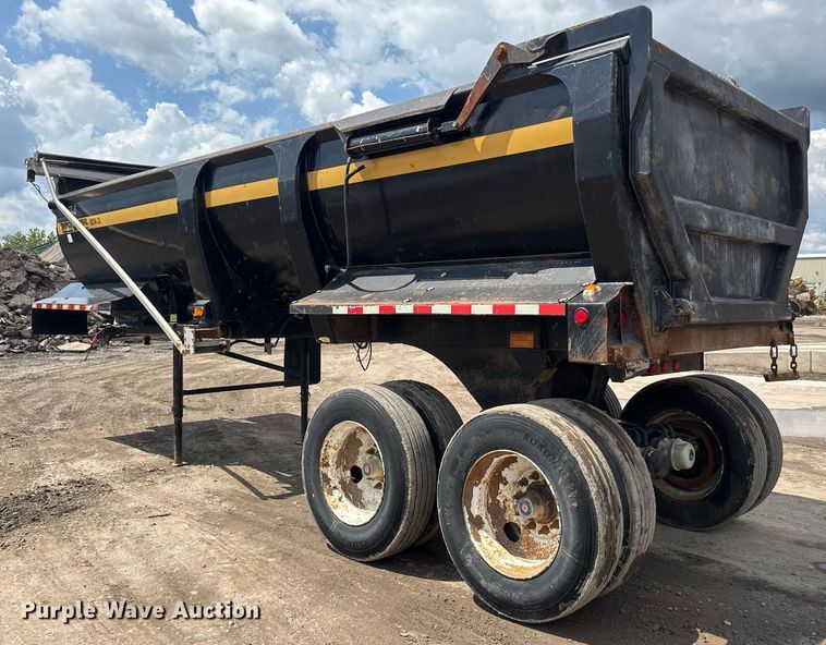 image for item EQ1500 2009 Ranco Anvil ED24-26 end dump trailer