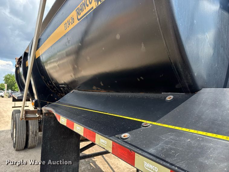 image for item EQ1500 2009 Ranco Anvil ED24-26 end dump trailer