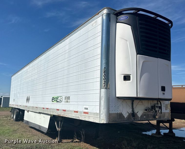 image for item EQ4736 2011 Wabash refrigerated van trailer