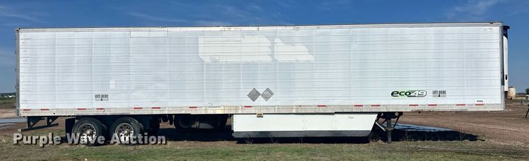 image for item EQ4736 2011 Wabash refrigerated van trailer
