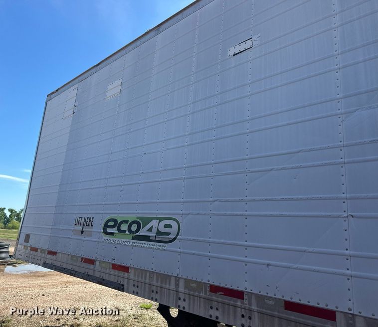 image for item EQ4736 2011 Wabash refrigerated van trailer