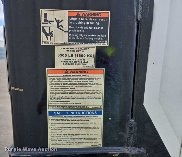 image for item YA0494 2016 Freightliner Business Class M2 106 box truck