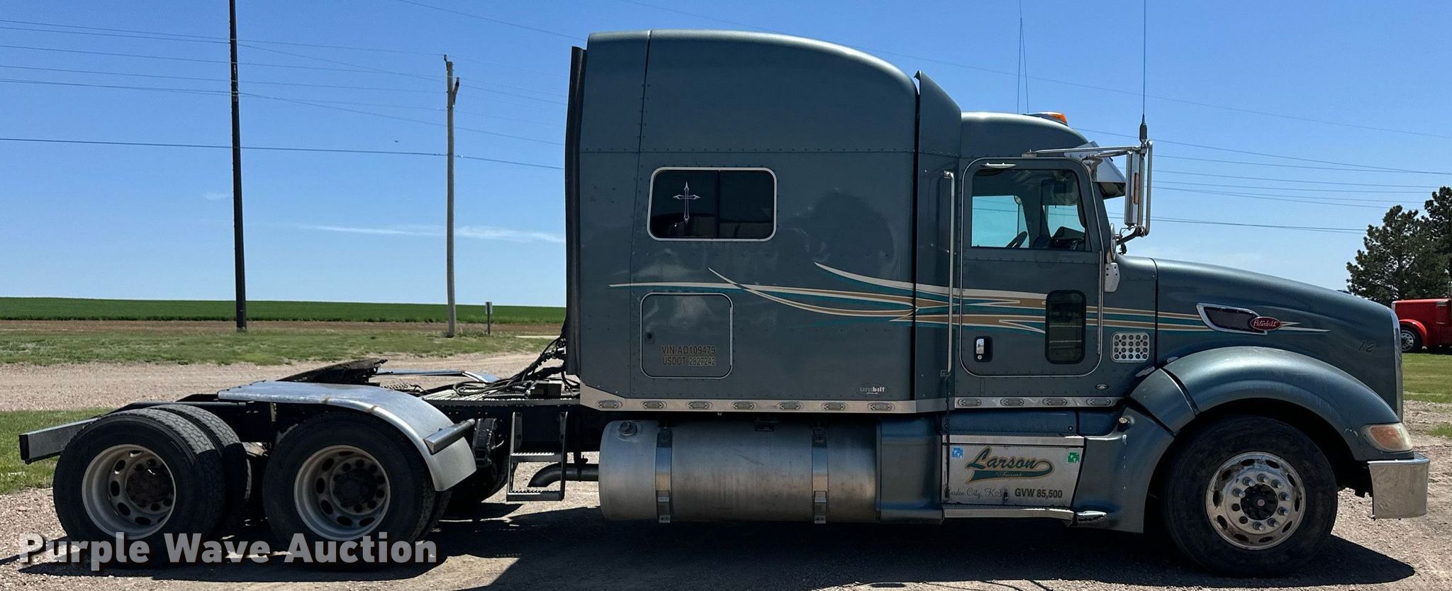ぴっぴ Peterbilt 386 Left Fender Extension For Sale | Kankakee, IL