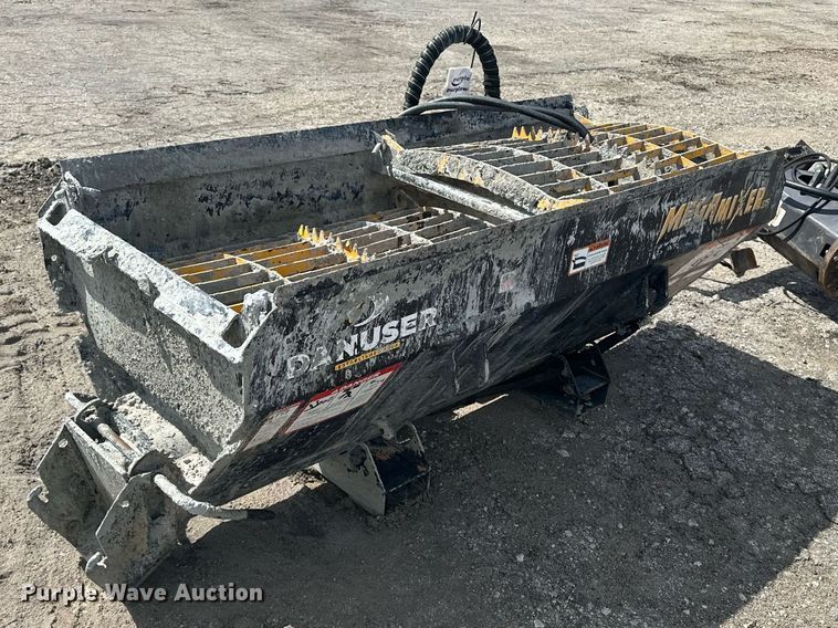image for item DF8516 Danuser Mega Mixer S75 skid steer concrete mixer
