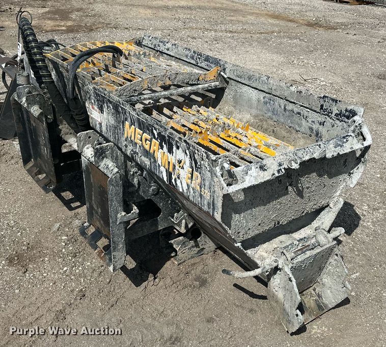 image for item DF8516 Danuser Mega Mixer S75 skid steer concrete mixer
