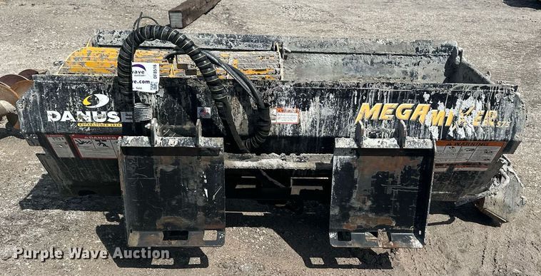 image for item DF8516 Danuser Mega Mixer S75 skid steer concrete mixer