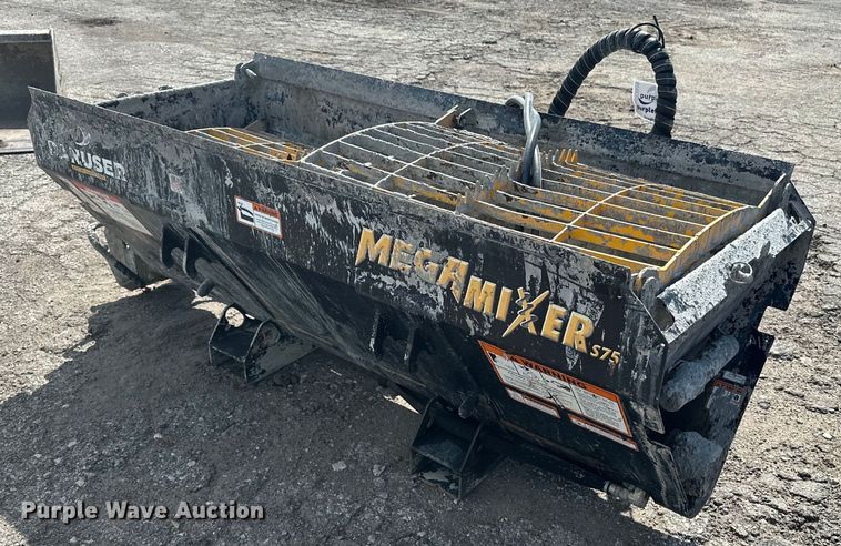 image for item DF8516 Danuser Mega Mixer S75 skid steer concrete mixer