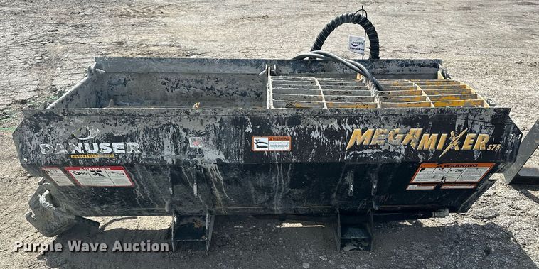 image for item DF8516 Danuser Mega Mixer S75 skid steer concrete mixer