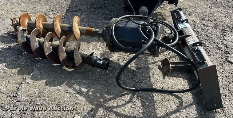 image for item DF8517 (2) skid steer post hole augers