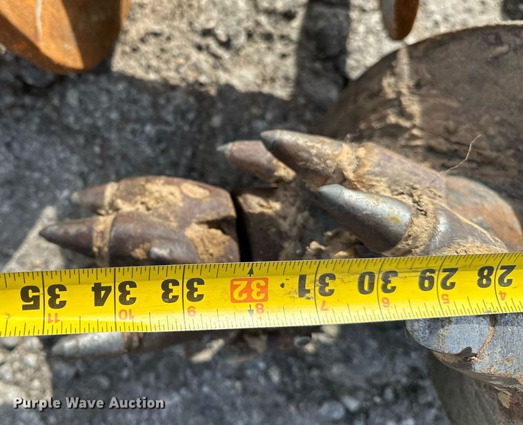 image for item DF8517 (2) skid steer post hole augers