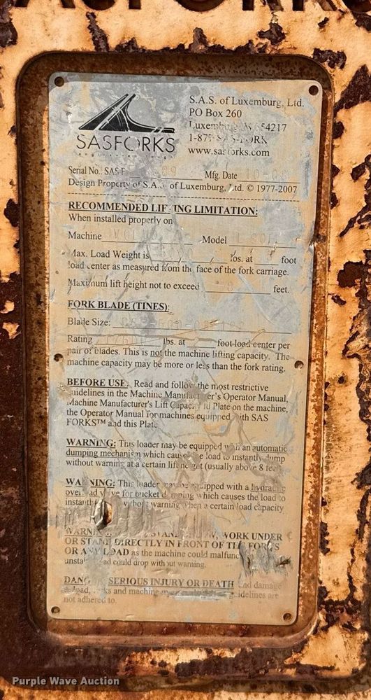 image for item DF8519 2008 Volvo L90F wheel loader