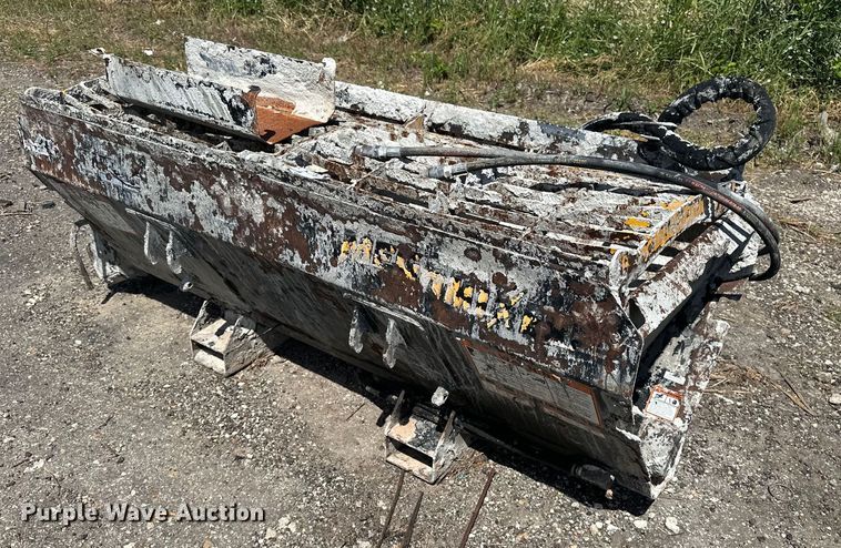 image for item DF8528 Danuser Mega Mixer skid steer concrete mixer