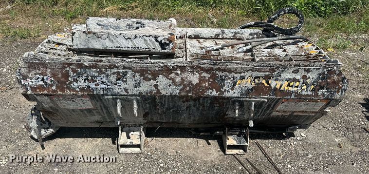 image for item DF8528 Danuser Mega Mixer skid steer concrete mixer