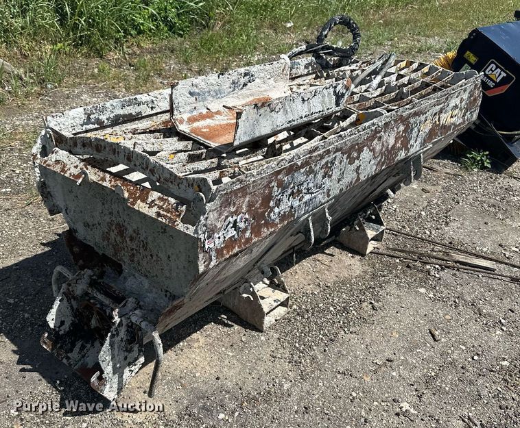 image for item DF8528 Danuser Mega Mixer skid steer concrete mixer